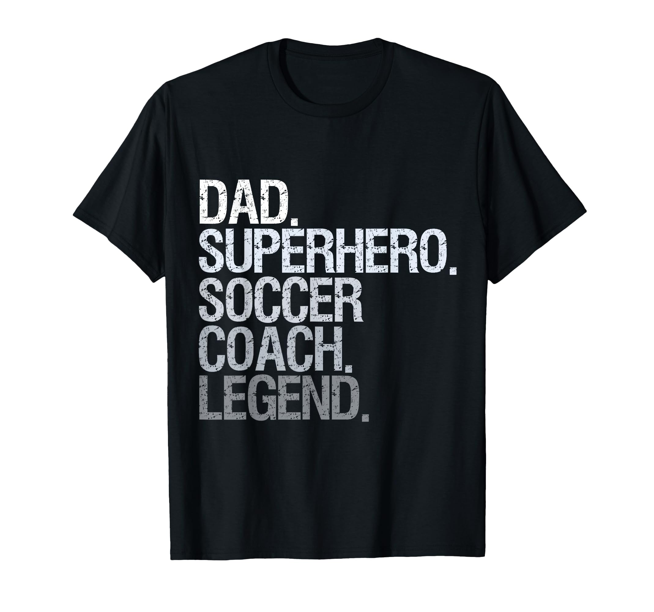 Dad Superhero Soccer Coach Sweatshirt - Casual Everyday Wear Men Women - T-Shirt, Sweatshirt, Hoodie