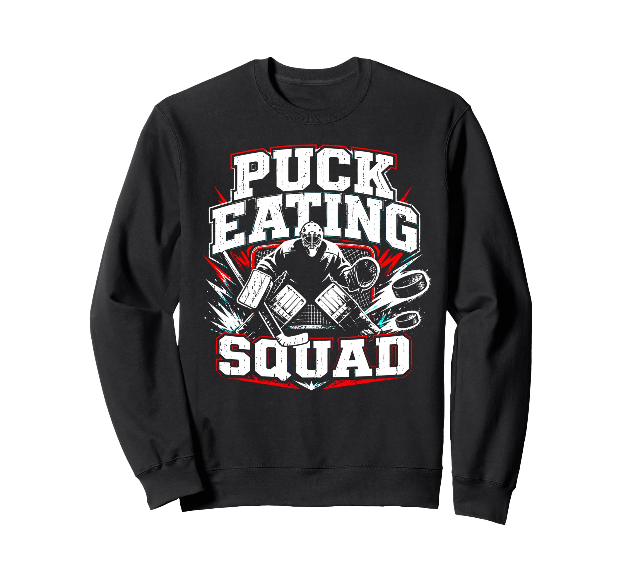 Ice Hockey Goalie Team Goalkeeper Sweatshirt - Casual Everyday Wear Unisex - T-Shirt, Sweatshirt, Hoodie