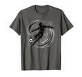 Powerful Soccer Kick And Teen Fans T-Shirt - Casual Everyday Wear Unisex - T-Shirt, Sweatshirt, Hoodie