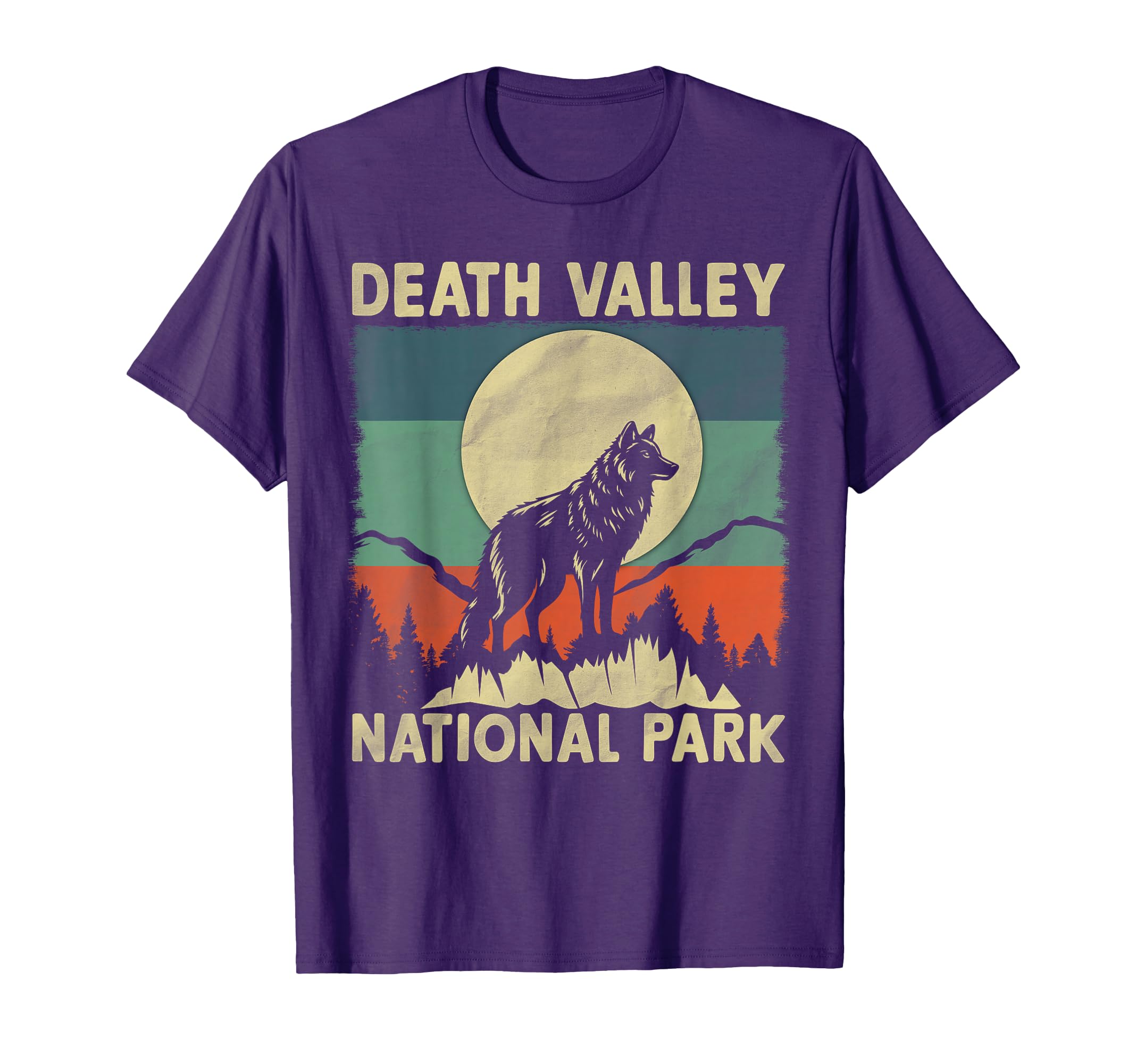 Wolf Death Valley National Park T-Shirt - Aesthetic Graphic Men Women - T-Shirt, Sweatshirt, Hoodie