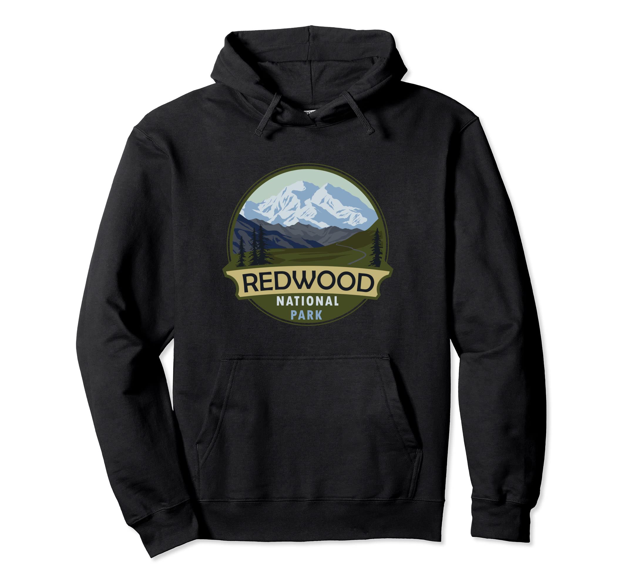 Redwood National Park Mountain Hiking Hoodie - Casual Everyday Wear Unisex - T-Shirt, Sweatshirt, Hoodie