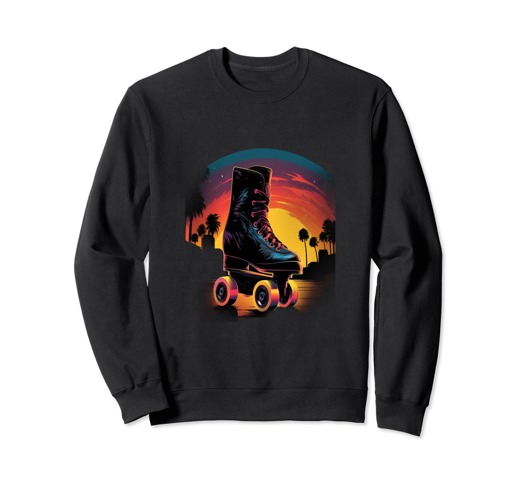 Roller Skates Roller Skating Sweatshirt - Fun Novelty Design for Adults - T-Shirt, Sweatshirt, Hoodie