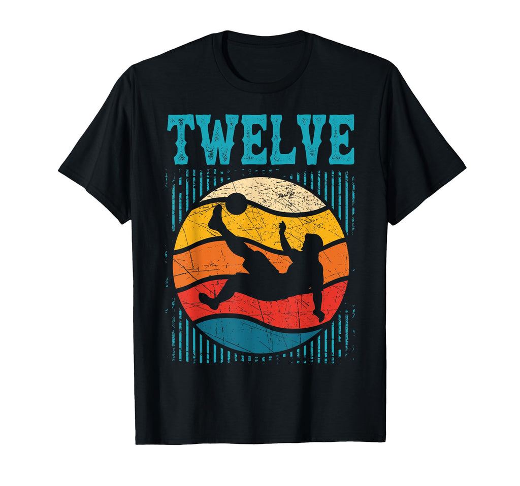 12Th Birthday Soccer 12 Years Old T-Shirt - Graphic Print for Adults - T-Shirt, Sweatshirt, Hoodie
