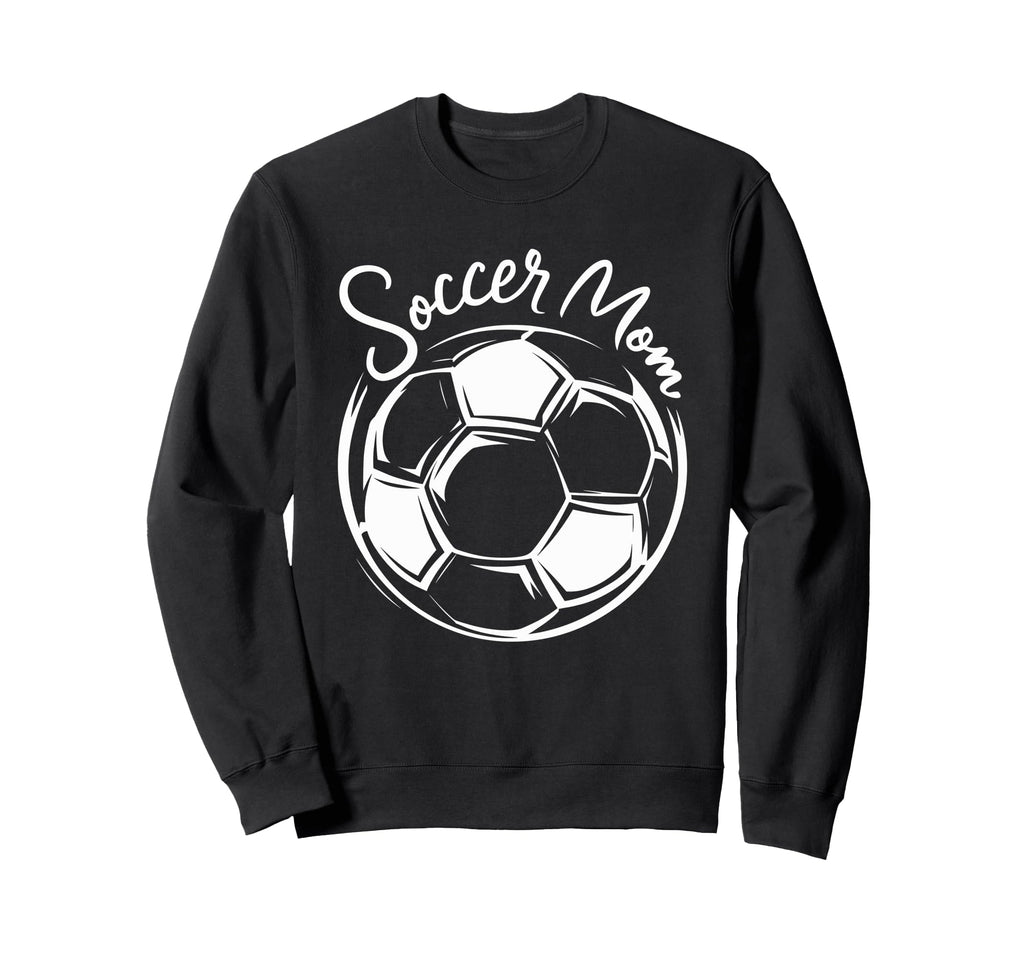 Soccer Mom Proud Sports Moms Squad Sweatshirt - Minimalist Print Unisex - T-Shirt, Sweatshirt, Hoodie