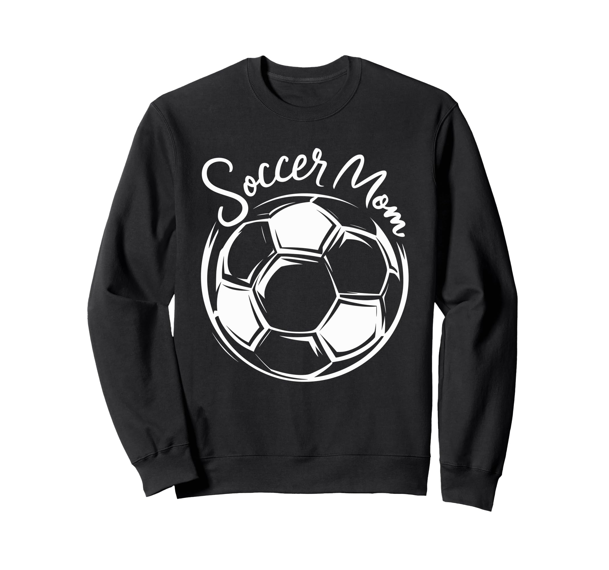 Soccer Mom Proud Sports Moms Squad Sweatshirt - Minimalist Print Unisex - T-Shirt, Sweatshirt, Hoodie