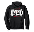Baseball Soccer Dad Soccer Baseball Hoodie - Fun Novelty Design for Adults - T-Shirt, Sweatshirt, Hoodie