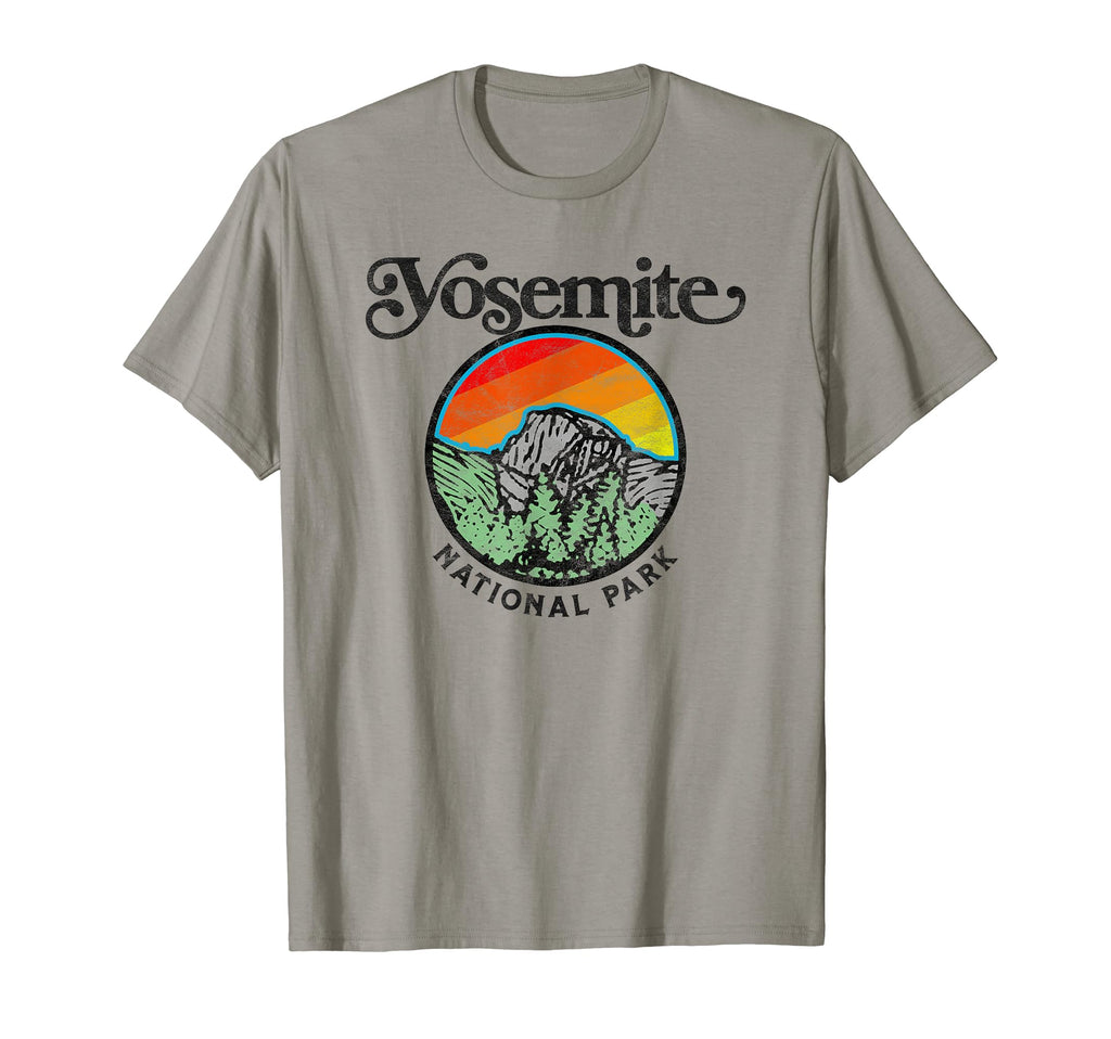 Yosemite National Park 60S Half Dome T-Shirt - Custom Art Print for Adults - T-Shirt, Sweatshirt, Hoodie