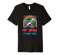 Soccer Goalie Keeper Unicorn T-Shirt - Trendy Graphic for Adults - T-Shirt, Sweatshirt, Hoodie