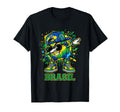 Brasil Dabbing Soccer Ball T-Shirt - Fun Novelty Design for Adults - T-Shirt, Sweatshirt, Hoodie