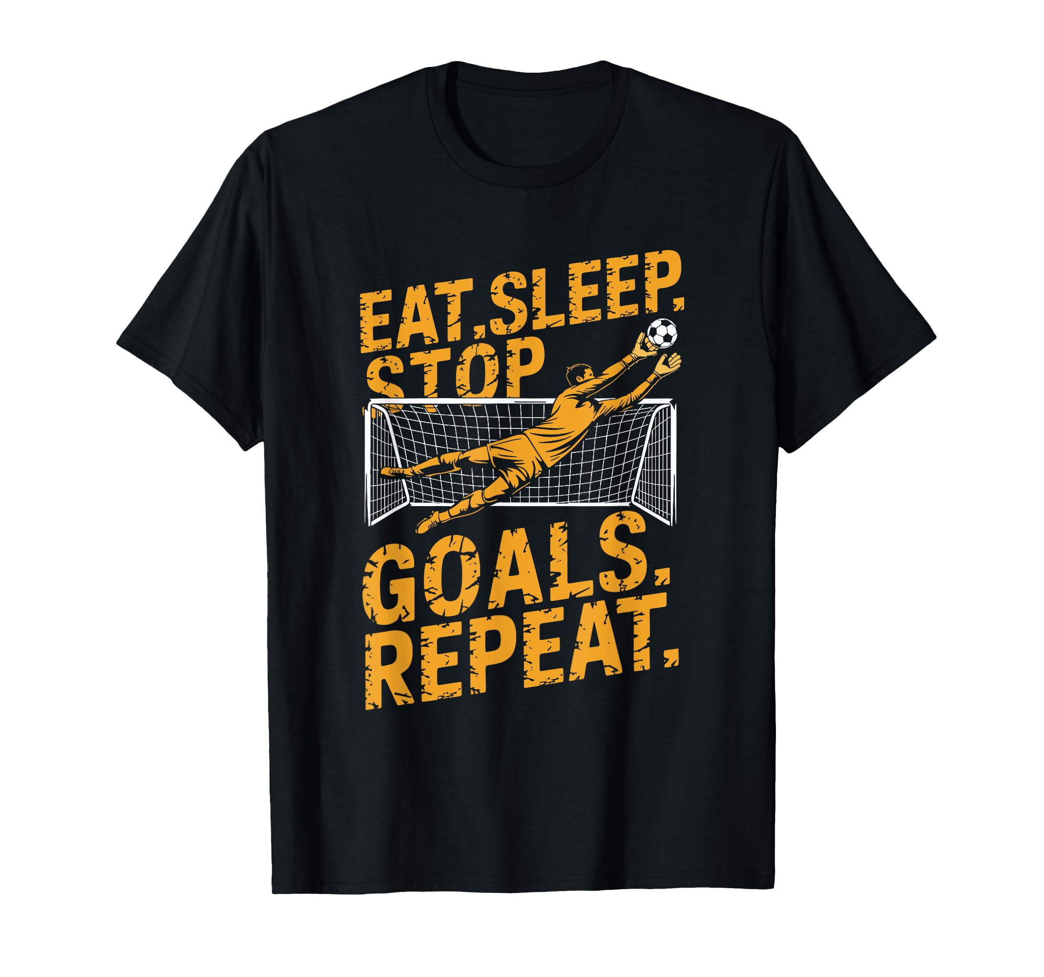 Coach Team And Goal Keeper Eat Sleep T-Shirt - Novelty Apparel for Adults - T-Shirt, Sweatshirt, Hoodie