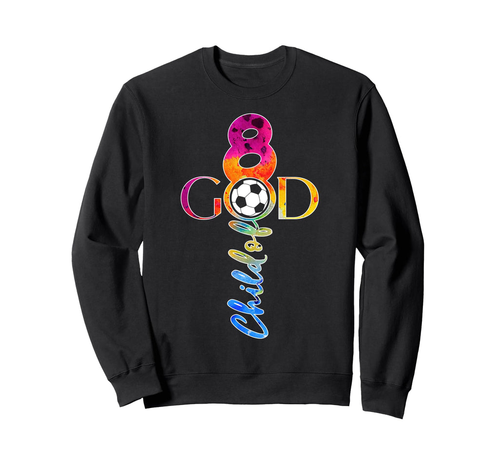 Jesus 8 Years Child God Soccer 8Th Sweatshirt - Streetwear Style Men Women - T-Shirt, Sweatshirt, Hoodie