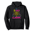 Retired Im Not Old Im Cassette Tape Hoodie - Custom Art Print Unisex - T-Shirt, Sweatshirt, Hoodie