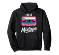 Im Mixtape Genderfluid Pride Cassette Hoodie - Fun Novelty Design Men Women - T-Shirt, Sweatshirt, Hoodie