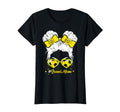 Soccer Mom Messy Bun Hair Soccer T-Shirt - Casual Everyday Wear Men Women - T-Shirt, Sweatshirt, Hoodie