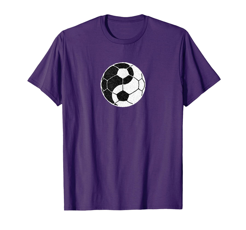 Yin Yang Soccer And T-Shirt - Casual Everyday Wear Men Women - T-Shirt, Sweatshirt, Hoodie
