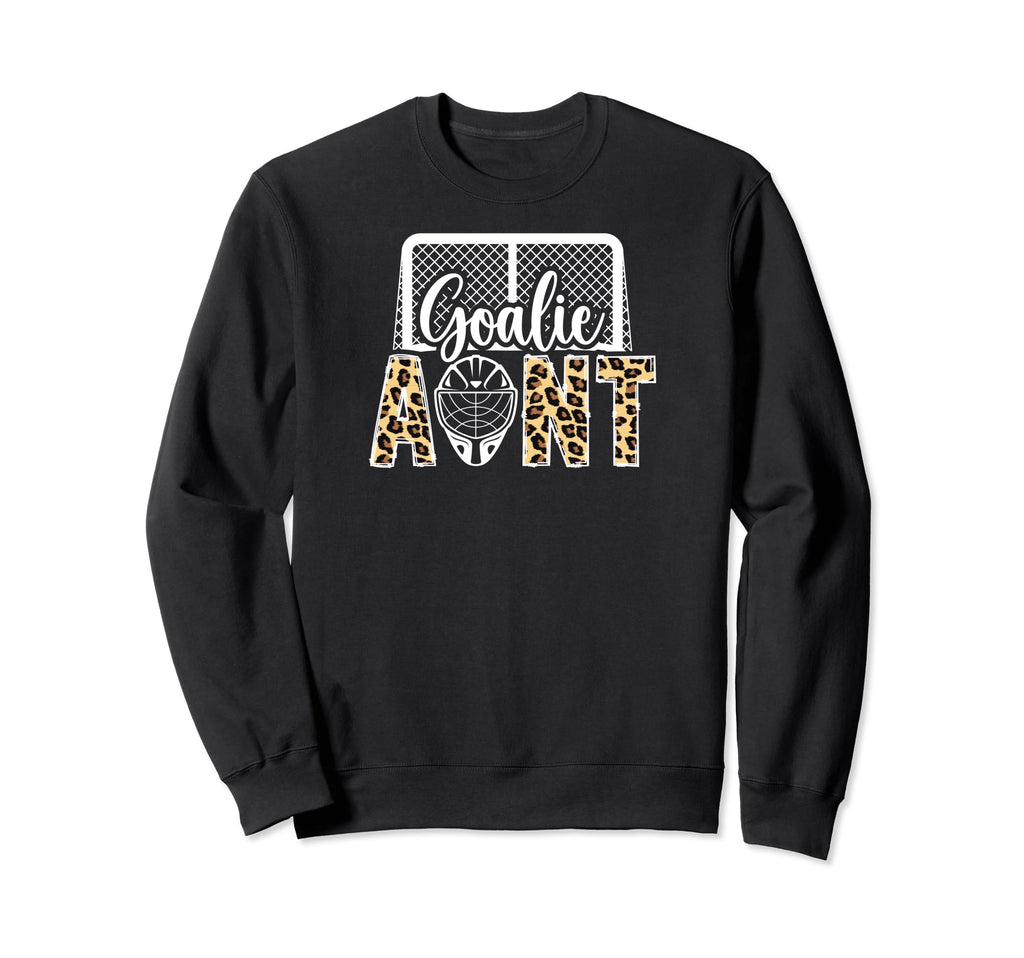 Ice Hockey Goalie Aunt Hockey Sweatshirt - Custom Art Print Men Women - T-Shirt, Sweatshirt, Hoodie