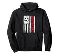 Soccer Dad Flag Red Hoodie - Streetwear Style for Adults - T-Shirt, Sweatshirt, Hoodie