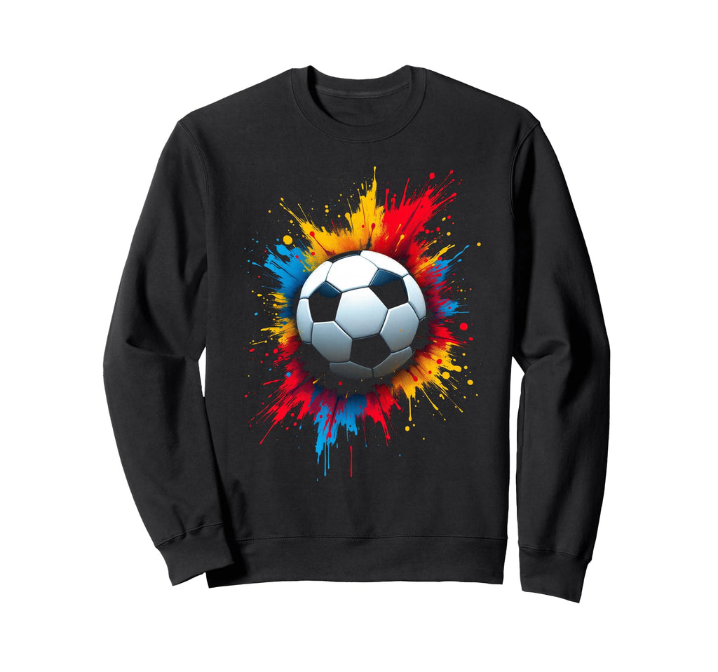 Soccer Ball Sweatshirt - Unique Graphic Men Women - T-Shirt, Sweatshirt, Hoodie
