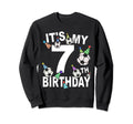 Funny Its My 7Th Birthday Hats Sweatshirt - Trendy Graphic for Adults - T-Shirt, Sweatshirt, Hoodie