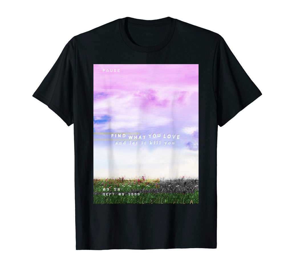 Vaporwave Aesthetic 80S 90S Synthwave T-Shirt - Graphic Print for Adults - T-Shirt, Sweatshirt, Hoodie