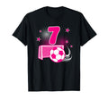 7 Years Old Birthday 7Th Soccer Themed T-Shirt - Graphic Print for Adults - T-Shirt, Sweatshirt, Hoodie