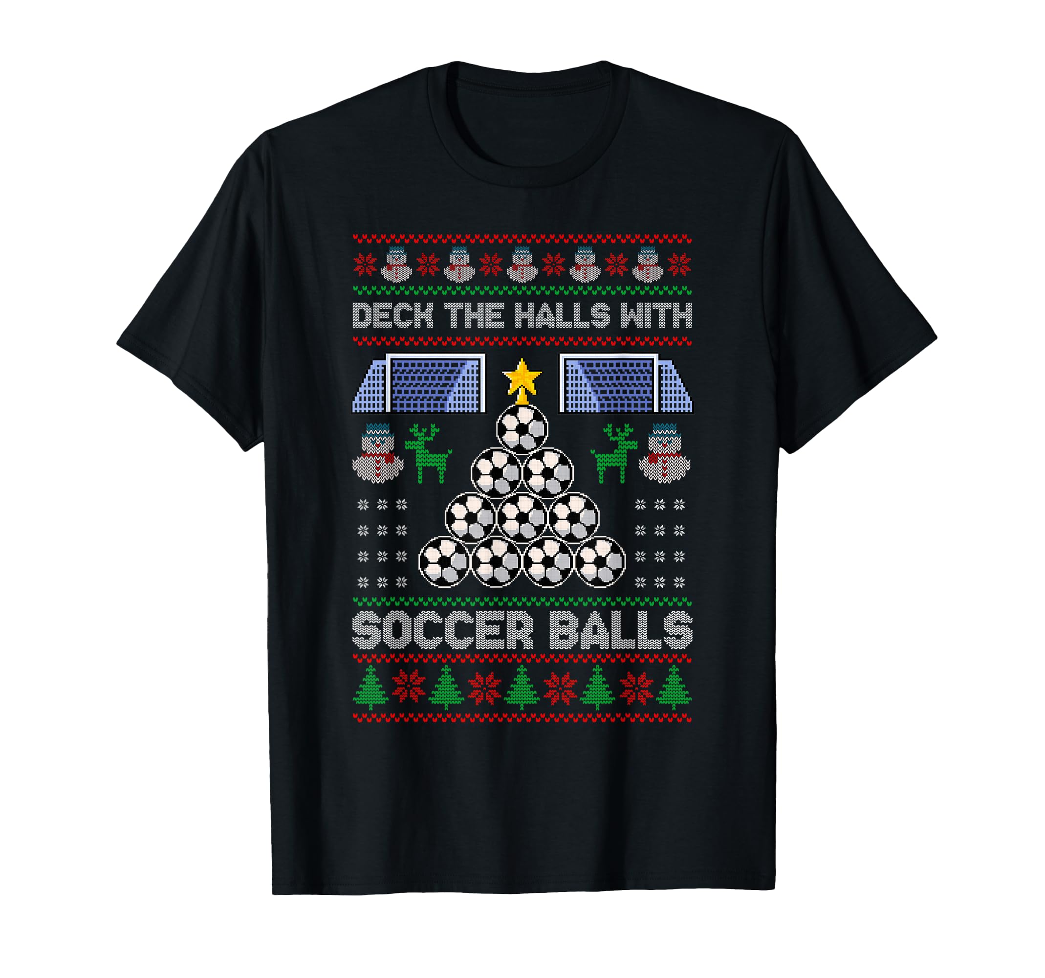 Deck Hall Soccer Balls Ugly Soccer T-Shirt - Streetwear Style Men Women - T-Shirt, Sweatshirt, Hoodie