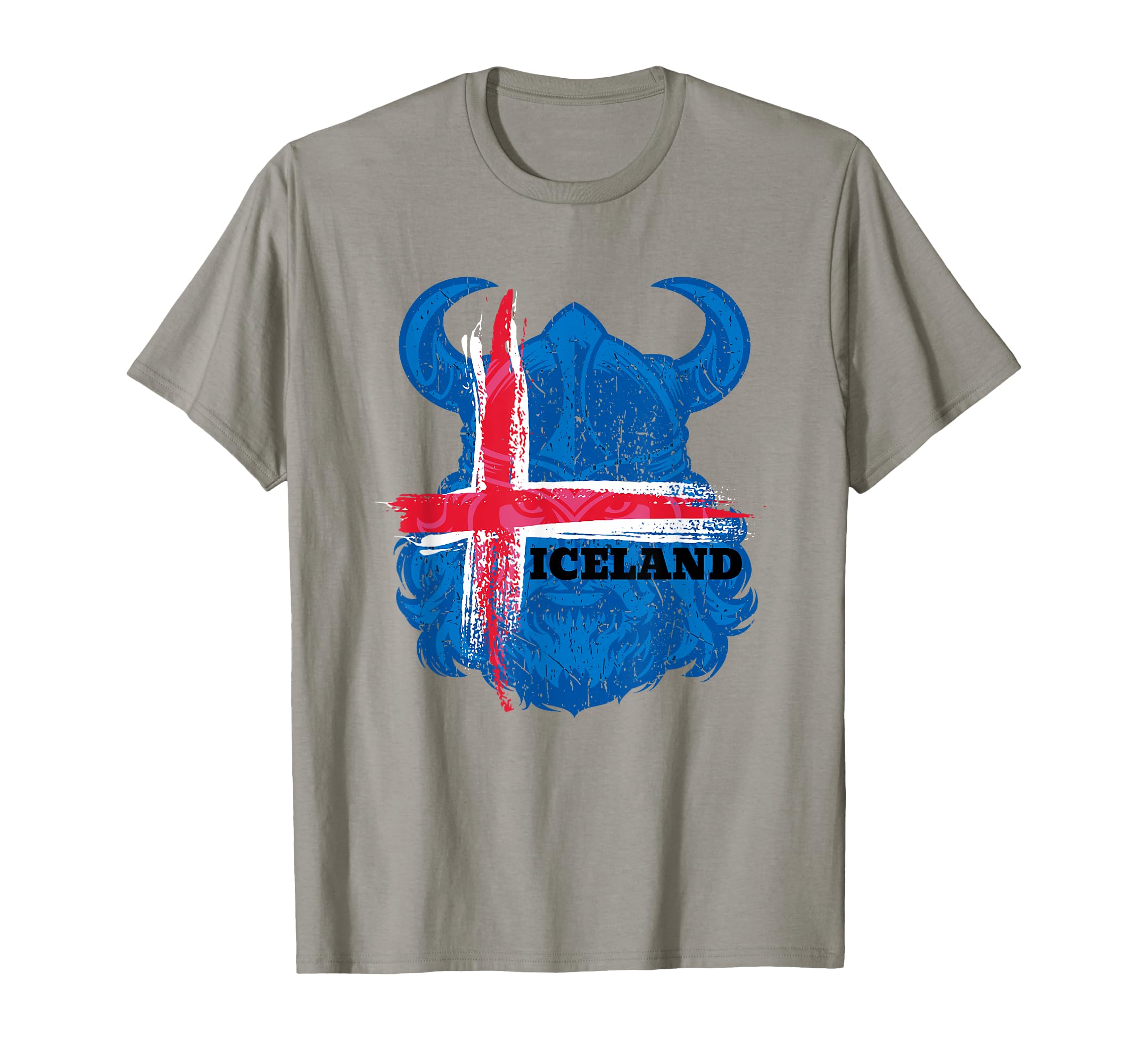 Iceland Flag Soccer Icelandic T-Shirt - Novelty Apparel for Adults - T-Shirt, Sweatshirt, Hoodie