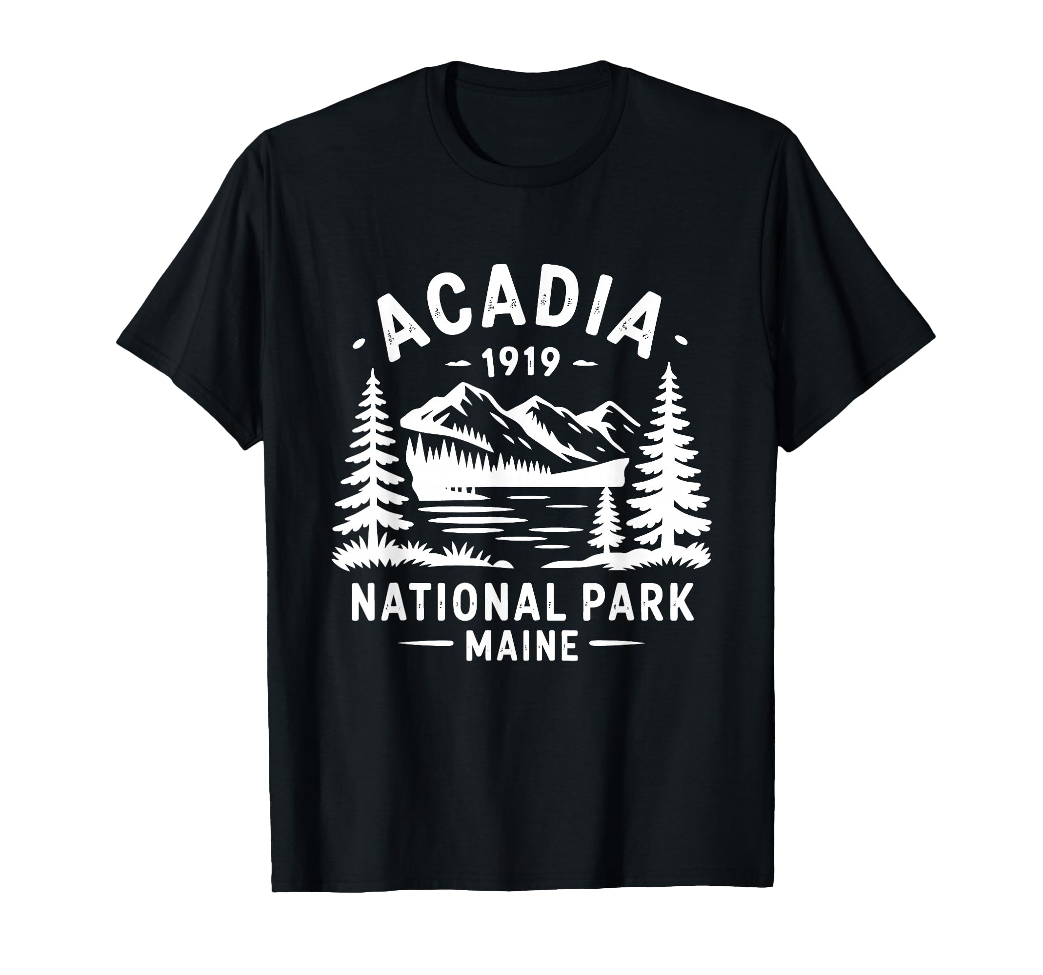 Acadia National Park Throwback T-Shirt - Casual Everyday Wear Men Women - T-Shirt, Sweatshirt, Hoodie