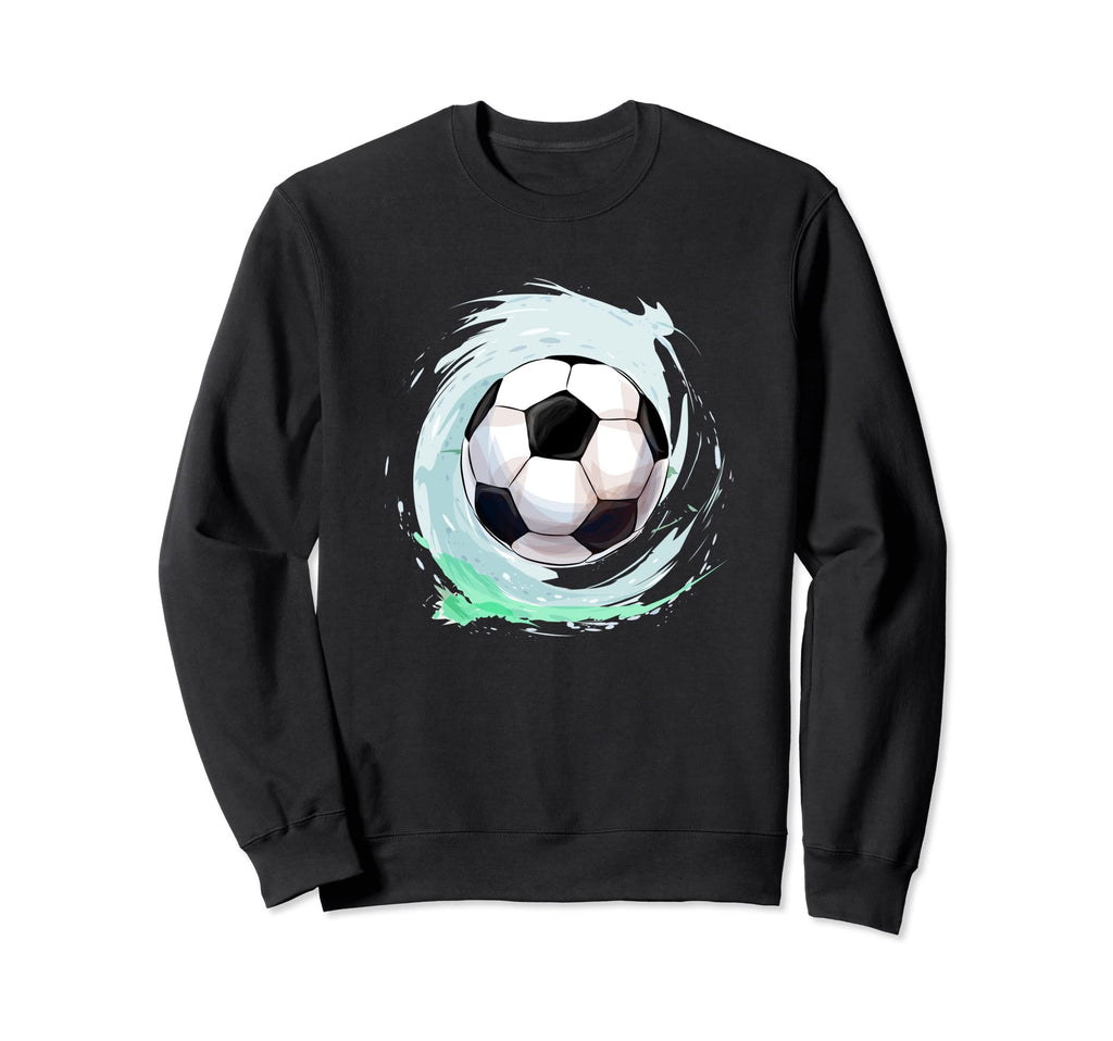 Soccer Ball Sport Players Soccer Fans Sweatshirt - Minimalist Print Unisex - T-Shirt, Sweatshirt, Hoodie