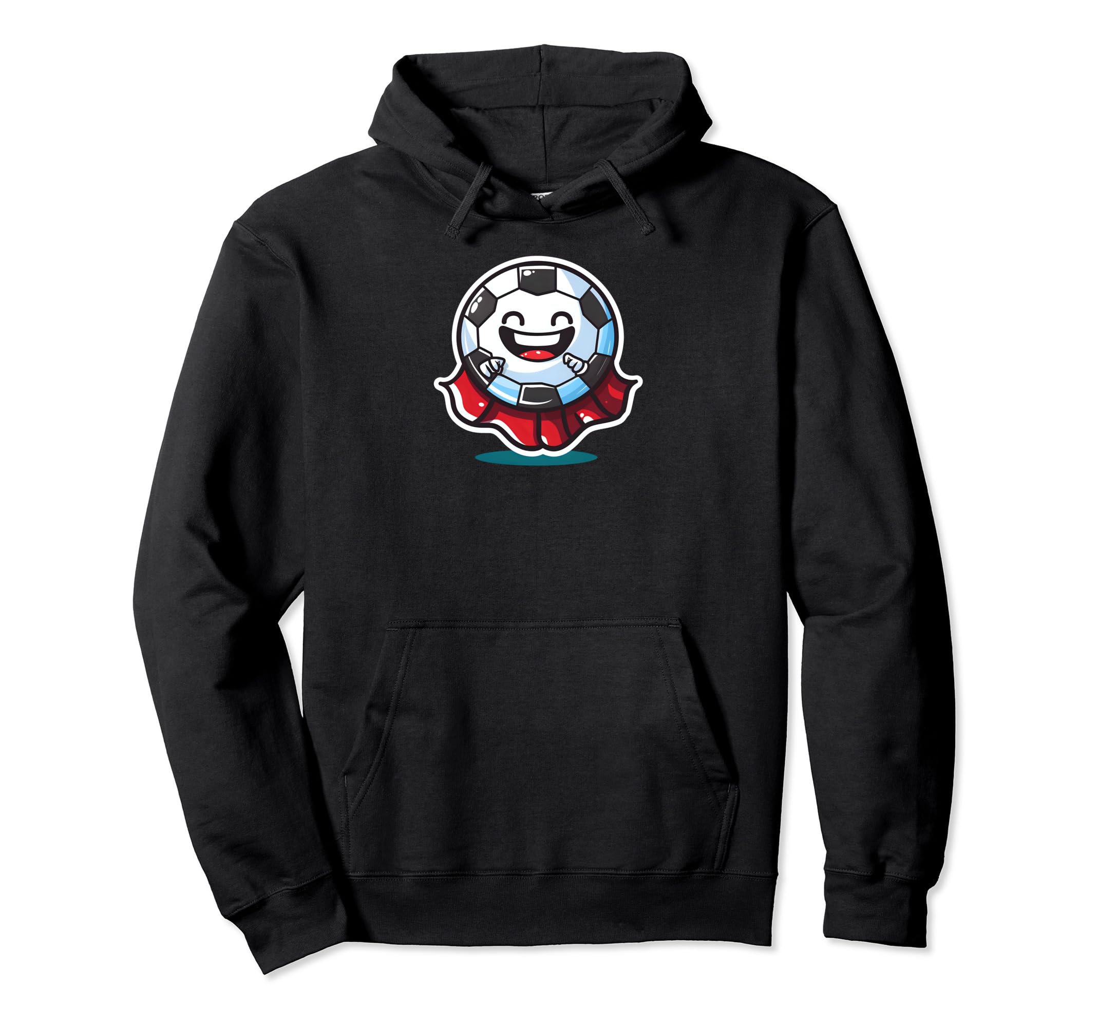 Soccer Ball Cape Soccer Coach Hoodie - Casual Everyday Wear Men Women - T-Shirt, Sweatshirt, Hoodie