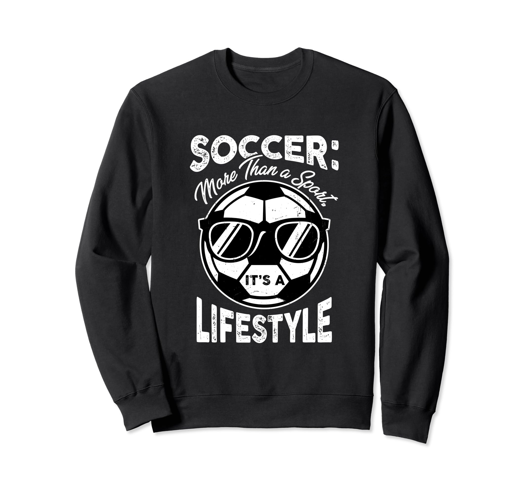 Funny Soccer Teen Futbol More Sweatshirt - Aesthetic Graphic for Adults - T-Shirt, Sweatshirt, Hoodie