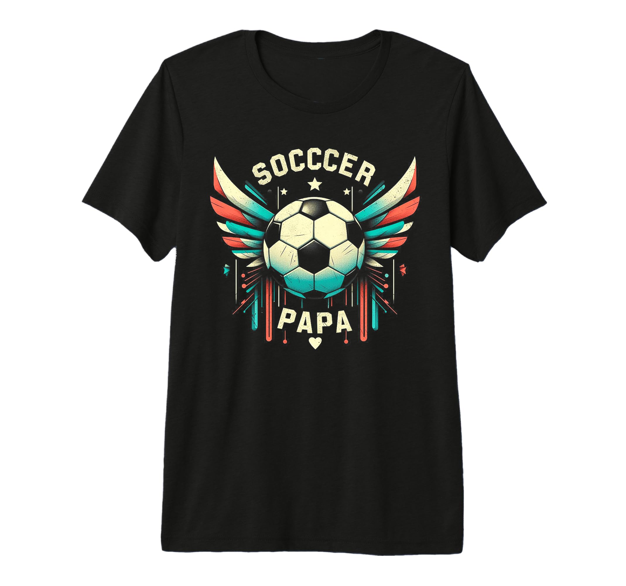 Soccer Papa Family Matching Dad Fathers T-Shirt - Streetwear Style Unisex - T-Shirt, Sweatshirt, Hoodie