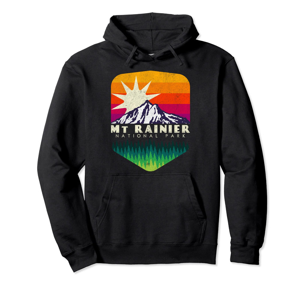 Mt Rainier National Park Gift Hoodie - Trendy Graphic Men Women - T-Shirt, Sweatshirt, Hoodie