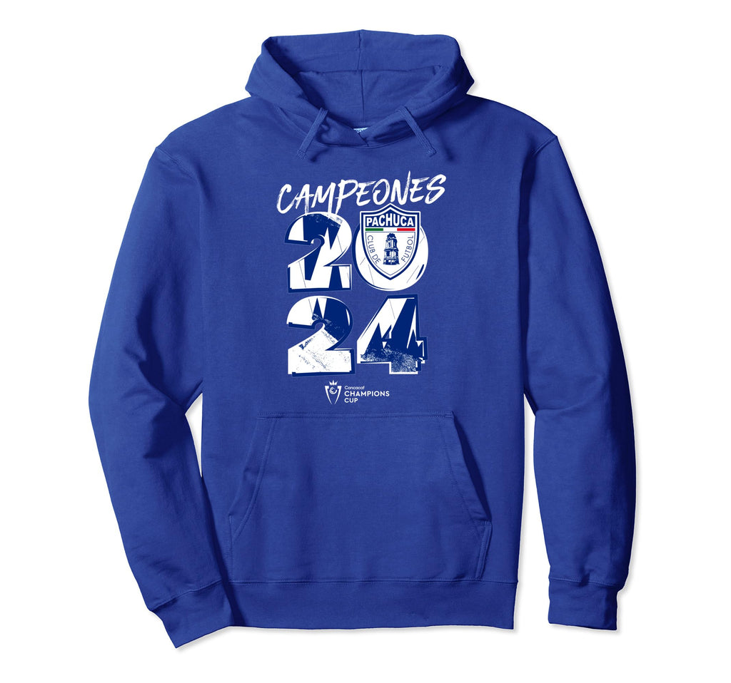 Pachuca Champions Concacaf Champions League Hoodie - Graphic Print Unisex - T-Shirt, Sweatshirt, Hoodie