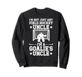 Field Hockey Goalie Uncle Field Sweatshirt - Aesthetic Graphic Unisex - T-Shirt, Sweatshirt, Hoodie
