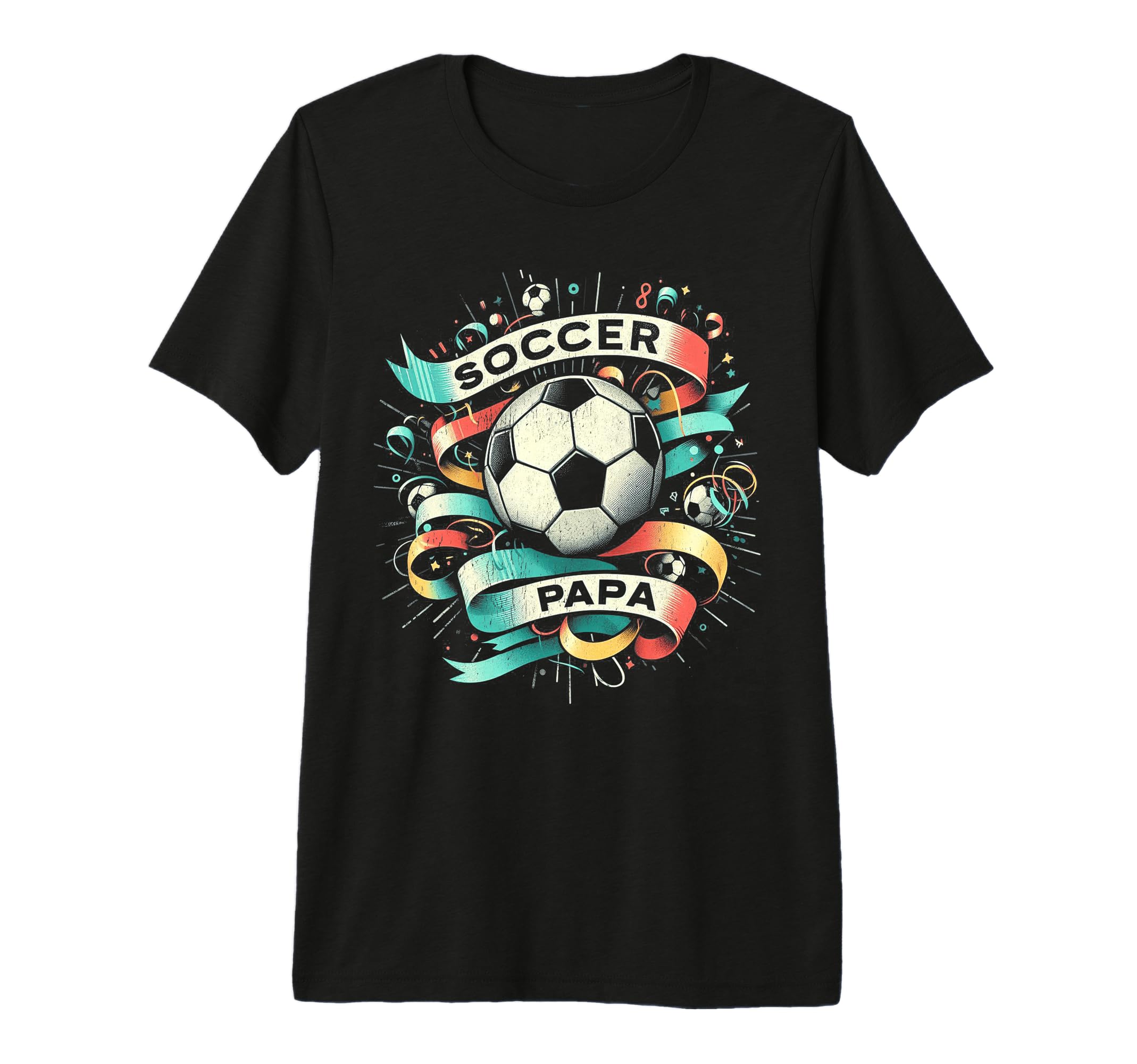 Soccer Papa Family Matching Dad T-Shirt - Unique Graphic for Adults - T-Shirt, Sweatshirt, Hoodie