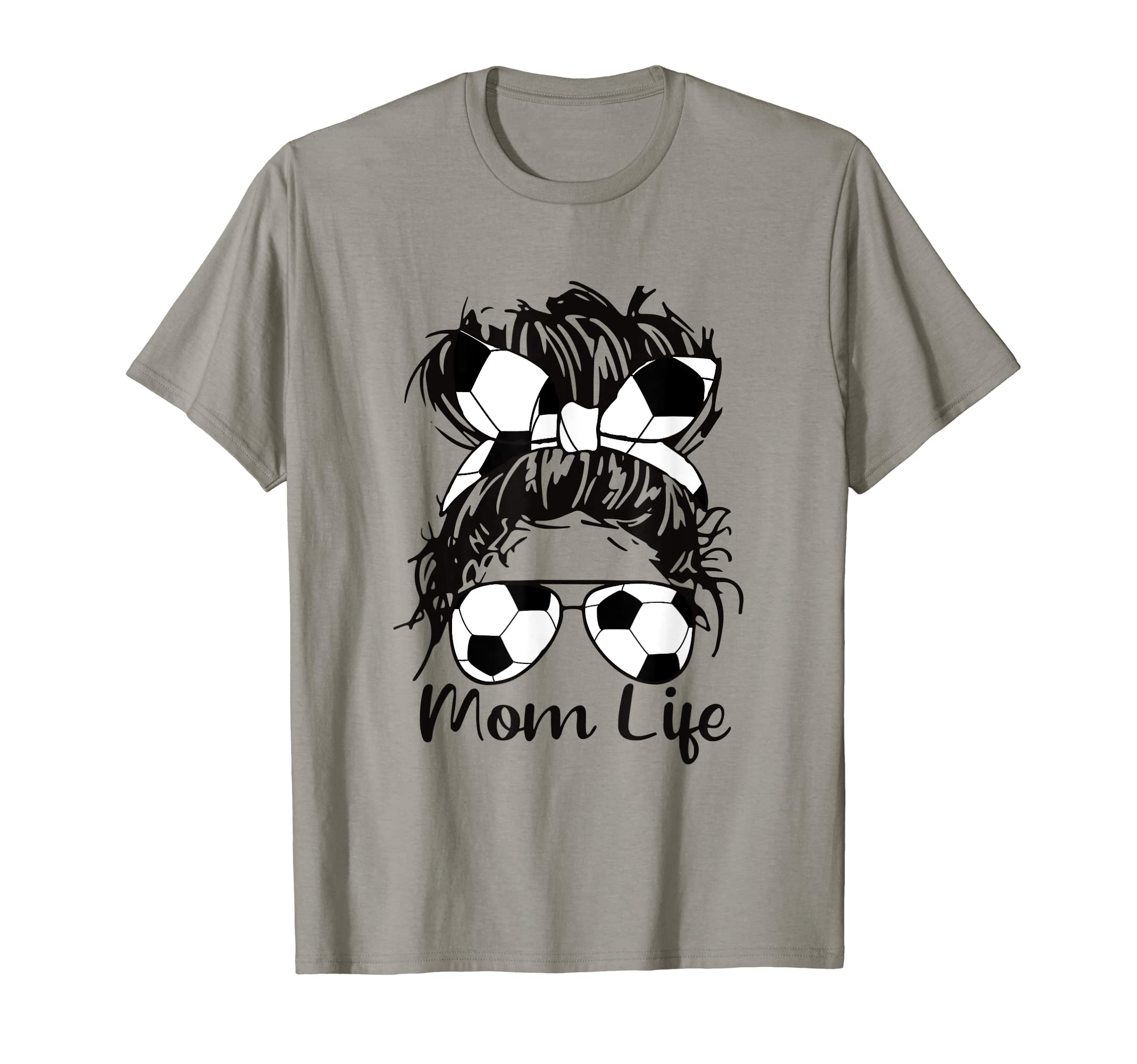 Messy Bun Bandana Hair Wearing T-Shirt - Fun Novelty Design Men Women - T-Shirt, Sweatshirt, Hoodie