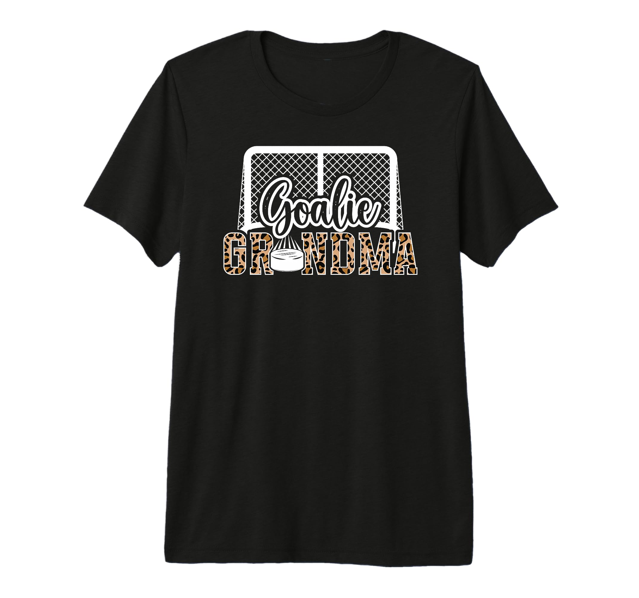 Ice Hockey Goalie Grandma Hockey T-Shirt - Trendy Graphic for Adults - T-Shirt, Sweatshirt, Hoodie