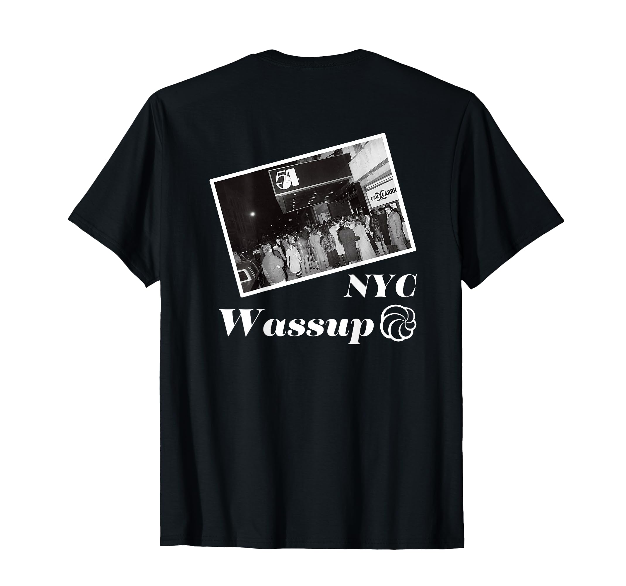 Studio 54 Disco 010 Back Printed T-Shirt - Novelty Apparel Unisex - T-Shirt, Sweatshirt, Hoodie