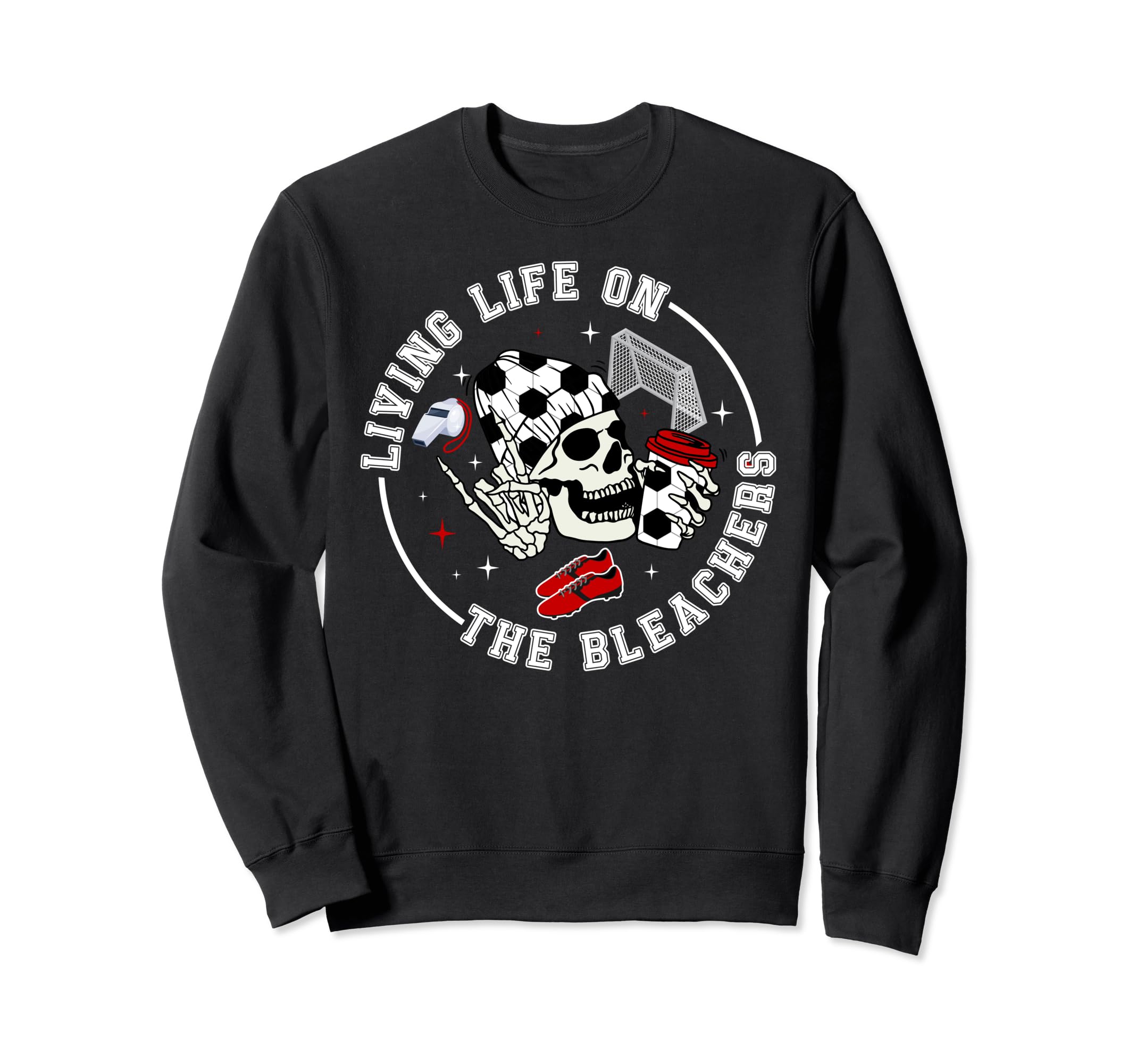 Bleachers Soccer Keeper Mom Soccer Sweatshirt - Minimalist Print Unisex - T-Shirt, Sweatshirt, Hoodie