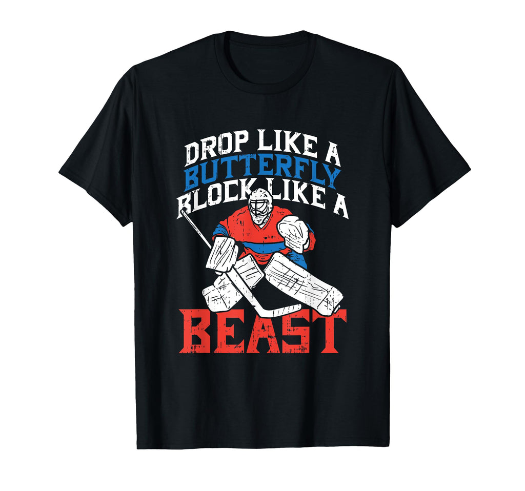 Ice Hockey Goalkeeper Goalie Keeper T-Shirt - Novelty Apparel for Adults - T-Shirt, Sweatshirt, Hoodie
