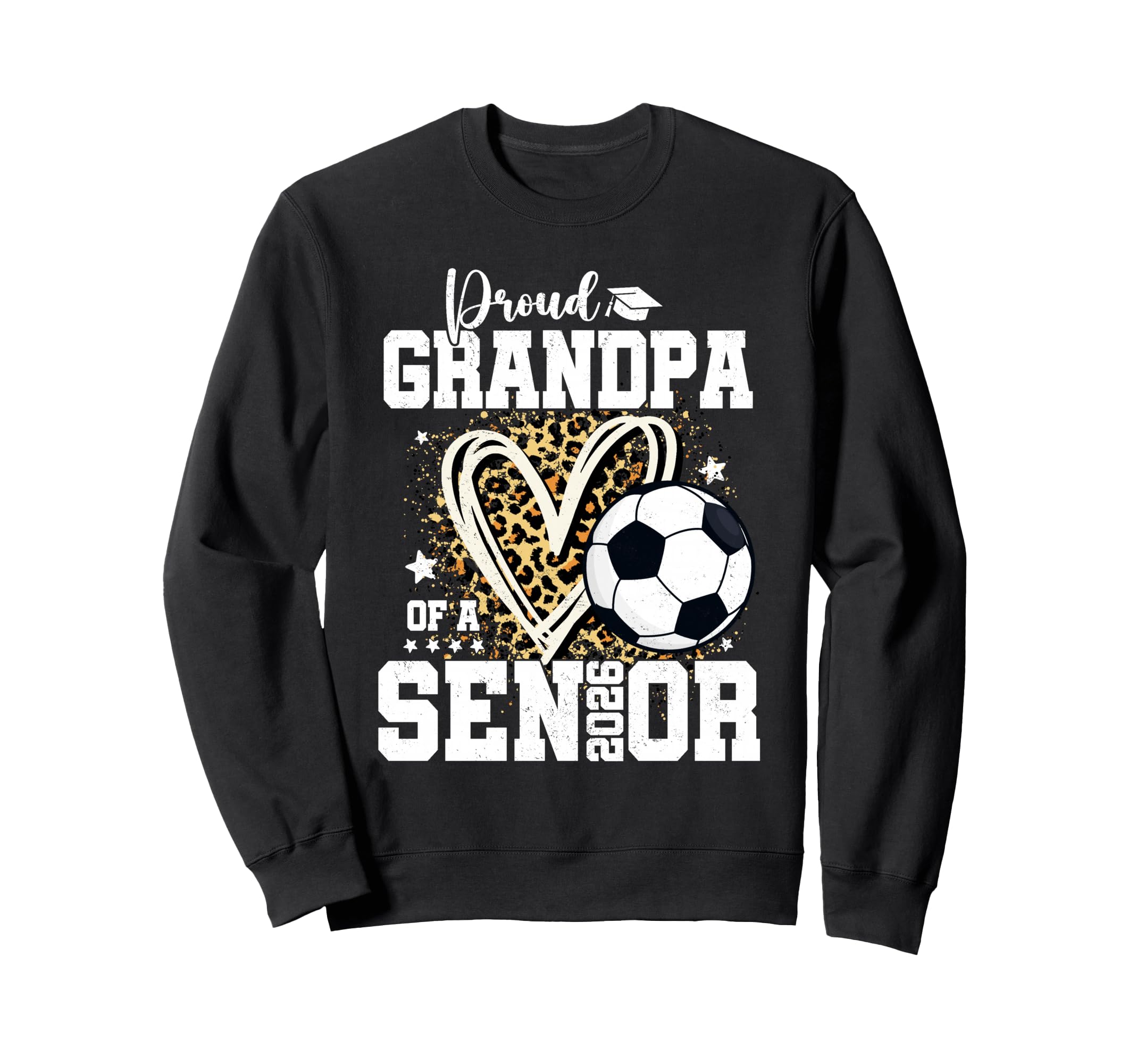 Proud Grandpa 2026 Senior Soccer Sweatshirt - Minimalist Print Unisex - T-Shirt, Sweatshirt, Hoodie
