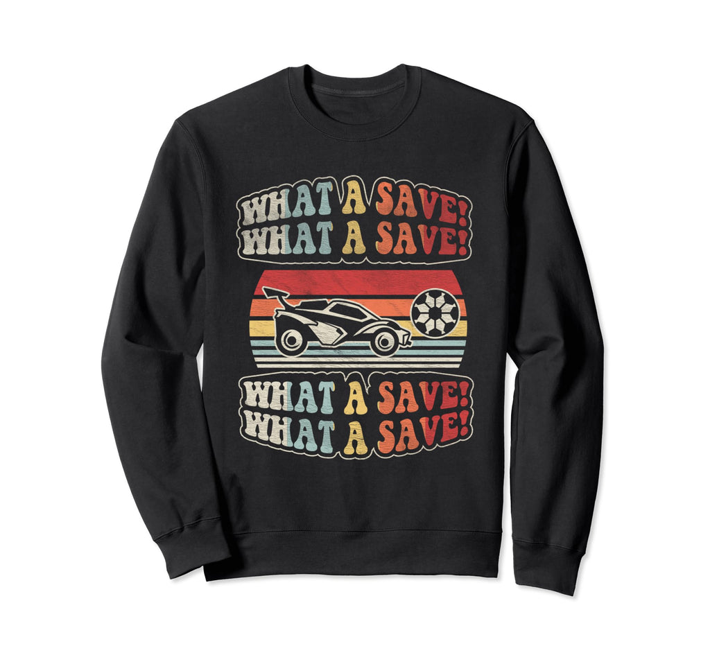 What Save Soccer Car League Sweatshirt - Minimalist Print Unisex - T-Shirt, Sweatshirt, Hoodie