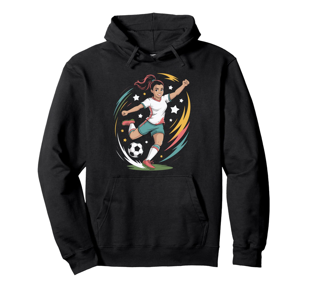 Funny Soccer Vibes Soccer Player Fun Hoodie - Custom Art Print Unisex - T-Shirt, Sweatshirt, Hoodie