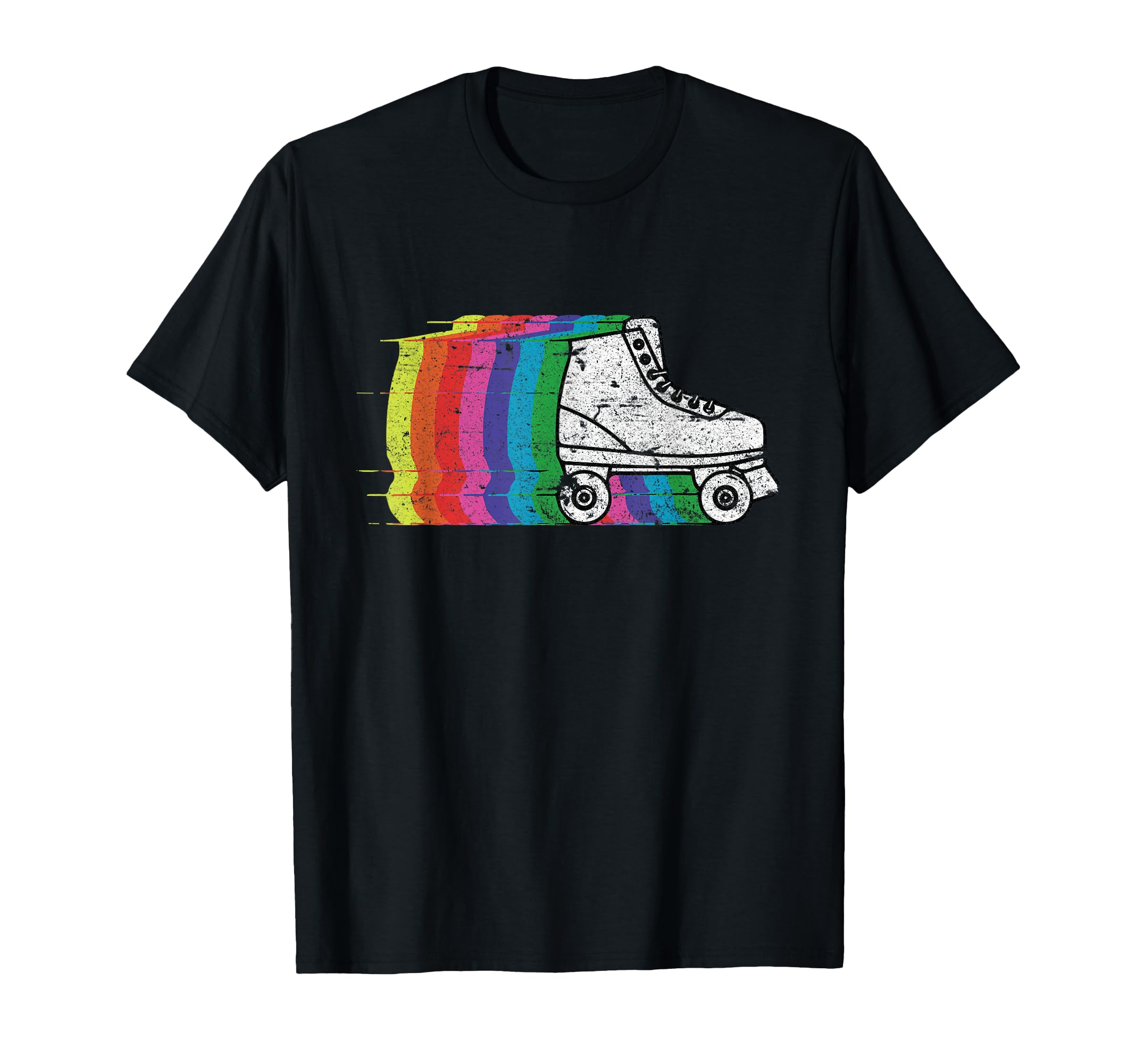 Roller Skate Skating 70S Gift T-Shirt - Casual Everyday Wear Men Women - T-Shirt, Sweatshirt, Hoodie