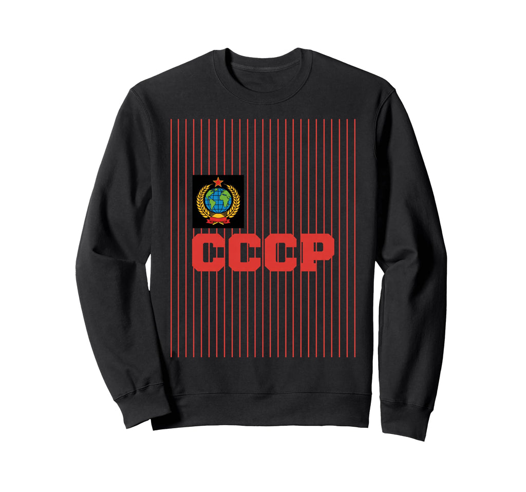 Cccp World Nations Football Soviet Sweatshirt - Minimalist Print Men Women - T-Shirt, Sweatshirt, Hoodie