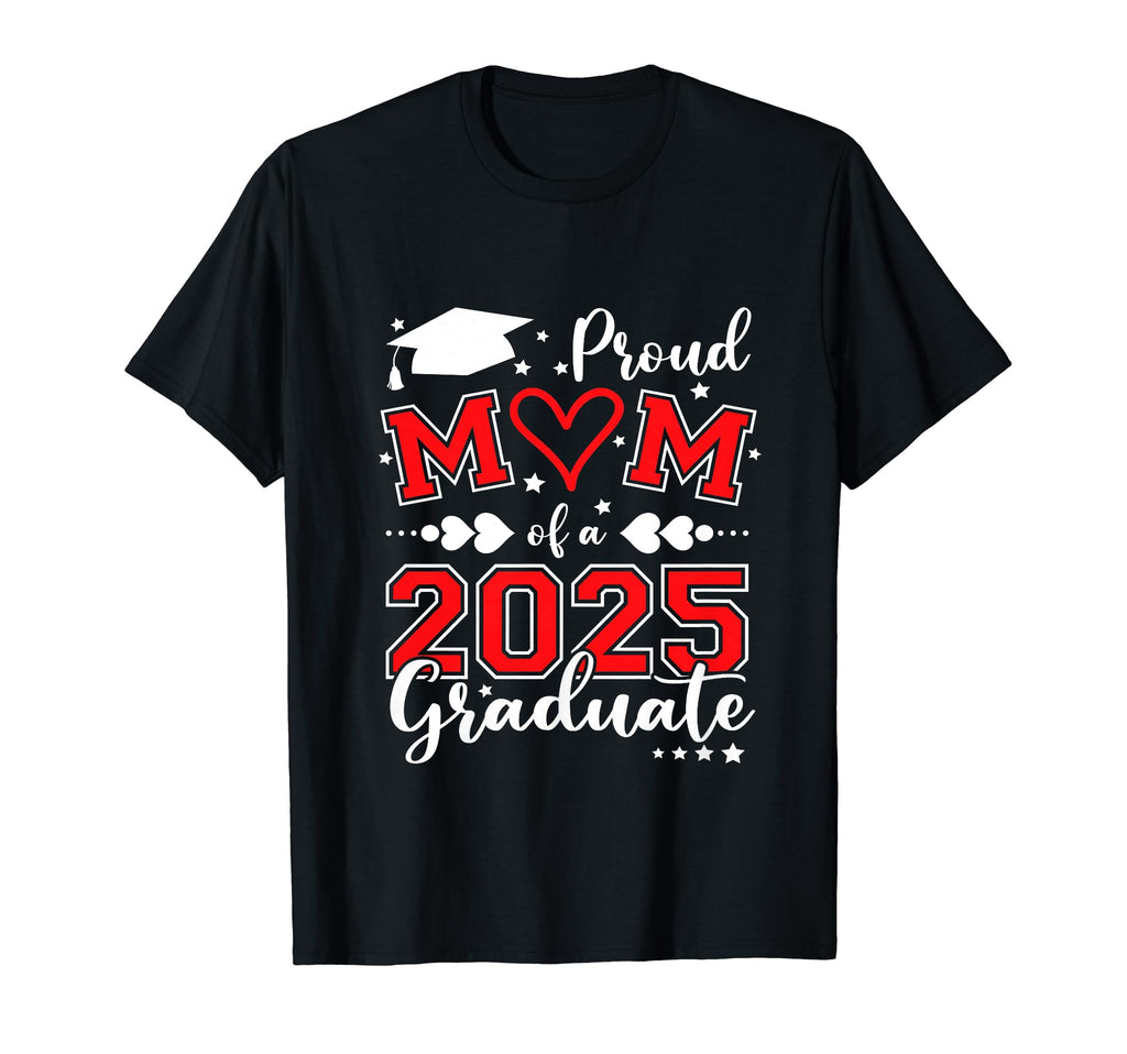 Mom Senior 2025 Proud Mom Class 2025 T-Shirt - Custom Art Print Men Women - T-Shirt, Sweatshirt, Hoodie