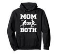 Mom Both Funny Soccer Bowling Mom Hoodie - Unique Graphic Unisex - T-Shirt, Sweatshirt, Hoodie