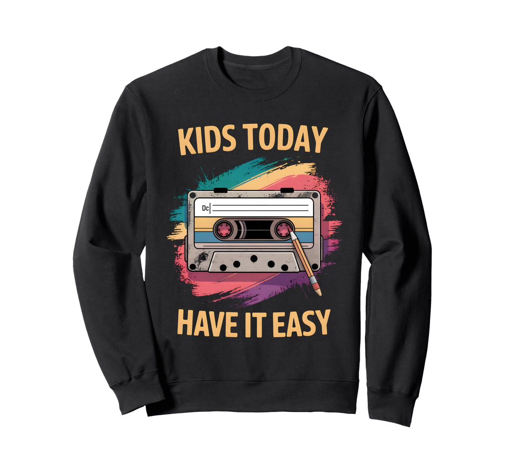 Funny 1980S Cassette Tape 80S Reunion Sweatshirt - Graphic Print Men Women - T-Shirt, Sweatshirt, Hoodie