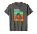 Arches National Park State Utah Shape T-Shirt - Novelty Apparel Unisex - T-Shirt, Sweatshirt, Hoodie